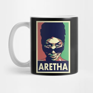 aretha franklin Mug